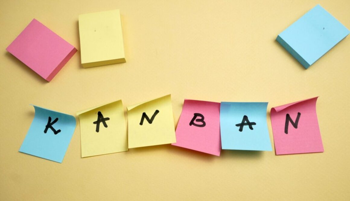 Software,Kanban,Scrum,Agile,Board,With,Paper,Task,,Agile,Software